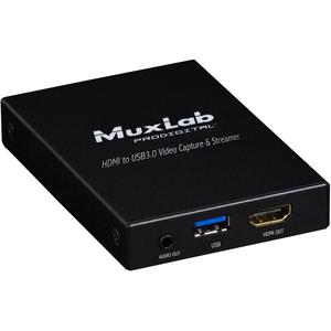 MuxLab HDMI to USB 3.0 - устройство захвата и потоковой передачи видео