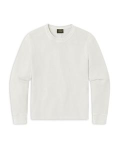 Футболка с длинным рукавом "вафельная" Citizens of Humanity, белый