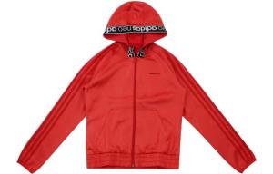 Куртка женская новогодняя красный Adidas Neo