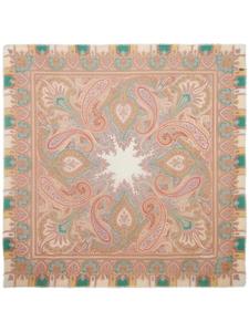 Кашемировый шарф ETRO, нейтральный цвет