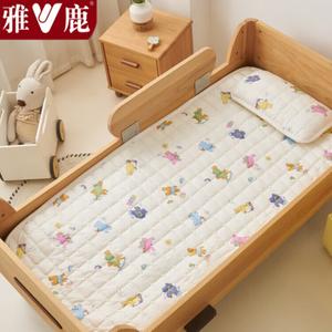 Yalu Наматрасник стеганый из хлопка, 60х110 см, мягкий, можно стирать в машинке