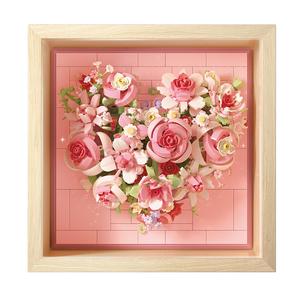 Конструктор Lifestyle Arts Plant Heart Of Floral Dreams, 301 деталей, 600 деталей, TC1129 TOP TOY