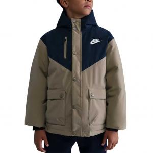 Детская пуховая куртка Nike, хаки