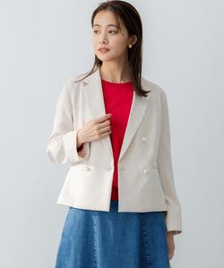 Жакет из ткани оша Suite, цвет Ivory [002]