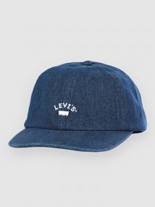 Бейсболка Levi's Lazy Girl Logo Cap, indigo rinse 2
