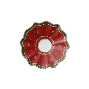 Блюдце Villeroy & Boch Toy's Delight, 19 см, красно-белый