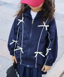 Детская куртка с лентой Aimoha Kids, цвет Navy