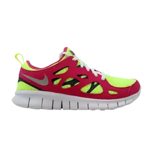 Кроссовки Nike Free Run 2 GS 'Volt Ice', желтый