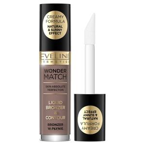 Eveline Cosmetics, Wonder Match, жидкий бронзатор 01, 4,5 мл