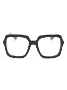 Gucci Eyewear очки в квадратной оправе, черный