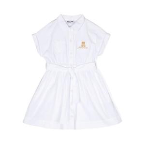 Moschino Короткий рукав Платье-рубашка, белый