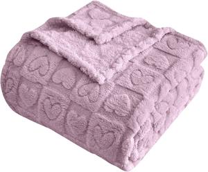 Утяжеленное одеяло 100х150 см, мягкое плюшевое флисовое, теплое зимнее, дышащее, стираемое, для сна, дивана, кровати
