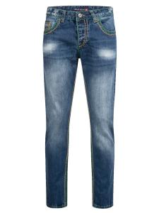 Джинсы свободного кроя Rock Creek, Blue Denim