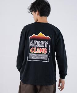 Футболка с длинными рукавами GERRY с иллюстрированным логотипом, изготовленная, цвет Black