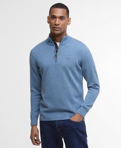 Джемпер Barbour Cotton Half-Zip, Blue Stone