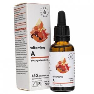 Витамин А Форте капли 30мл, Aura Herbals