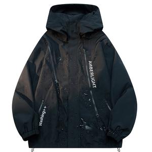 Куртка Unisex AMBER LIGHT, черная (3-в-1 со съемным утеплителем)