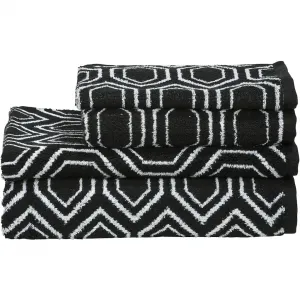 Набор полотенец DAILY SHAPES Done., черный