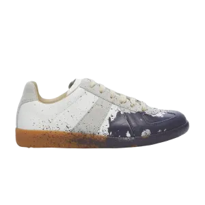Кроссовки Maison Margiela Wmns Replica Low, цвет Paint Splatter - White Pewter