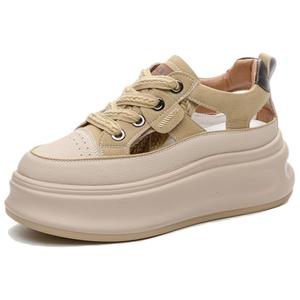 Seasonal products Женские повседневные низкие кеды с амортизацией и износостойкостью - молочный чай, цвет Milk Tea