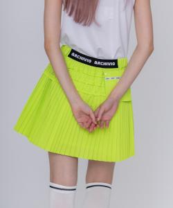 Мини-юбка в складку, водоотталкивающая, дышащая Archivio, цвет Light Green(059)