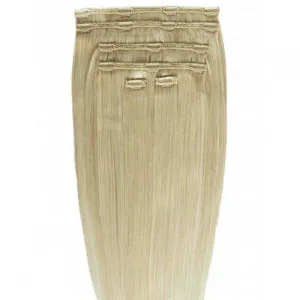 Накладные волосы gold24 clip-in extensions #4 braun - 60 cm Gold24, #24 goldblond - 50 cm, количество 1 шт.