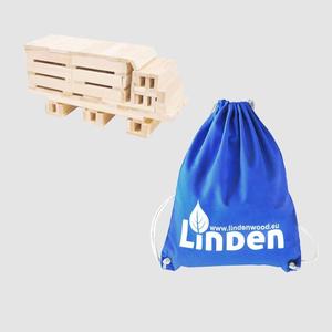 Lindenwood, Деревянные брусочки из липы, 200 шт.