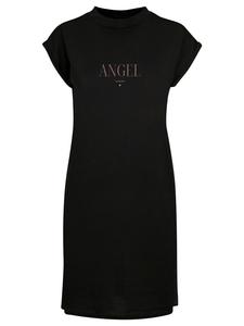 Короткое платье F4NT4STIC T-Shirt Kleid Engel rosa türkis, черный