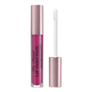 Блеск для увеличения объема губ Lip Injection Maximum Plump Extra Strength Lip Plumper Gloss Too Faced, Berry Crush (vibrant fuchsia berry)