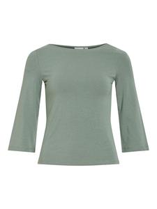VILA Лонгслив 'VIEmilie' в пастельно-зеленом цвете