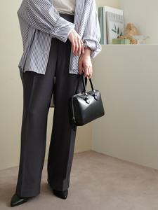 Мини-сумка Boston Bag из тонкого материала (двусторонняя) Discoat, цвет Black