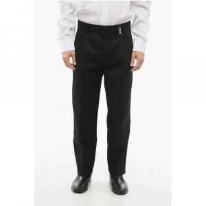 Брюки JEANS COUTURE из хлопковой смеси с 4 карманами Versace, Black