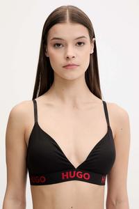 Бюстгальтер triangle sporty logo HUGO, черный