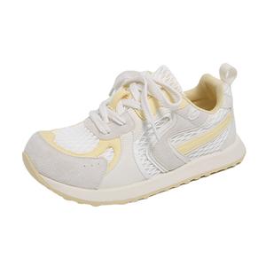 Низкие повседневные туфли женские Alxnan, Yellow