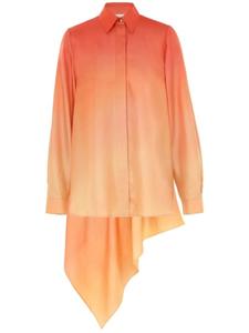 ZIMMERMANN асимметричная рубашка Tranquility, красный