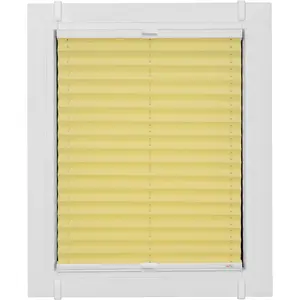 Жалюзи-плиссе Sunlines «One Size Style Crepe», непрозрачные, без сверления, натяжные, цвет аксессуаров белый, для зажима