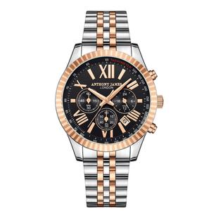 Спортивные часы Chrono ручной сборки Anthony James, мультиколор