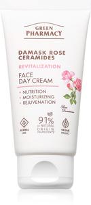 Крем для лица «Дамасская роза и керамиды» - дневной крем с интенсивным питательным эффектом. Green Pharmacy, 50 мл