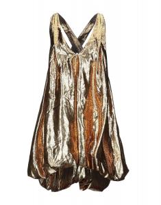 Мини-платье Halpern, золотой