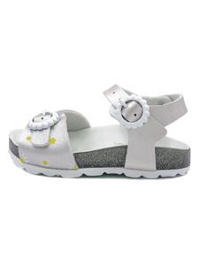 Сандалии billowy, серебряный