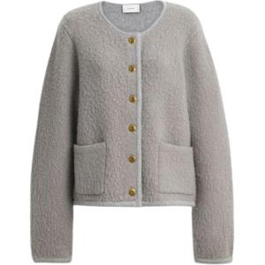 COACH Пальто из бархата, Gray