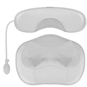 Массажер для поясницы, спины, плеч, ног, полного тела, разминающий, домашний, многофункциональный RL-CY02 AUX, светло-серый