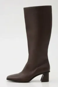 Высокие сапоги с квадратным носком Rienda, цвет Brn