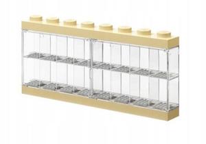 ВИТРИНА LEGO ДЛЯ 16 МИНИФИГУР БЕЖЕВОГО цвета