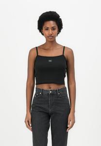 Топ WOVEN LABEL Calvin Klein Jeans, черный