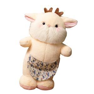 Плюшевая кукла Ugly Cute Big Beard Collection высотой 50 см MLING, белый