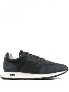 Кроссовки с замшевыми вставками Philippe Model Paris, синий