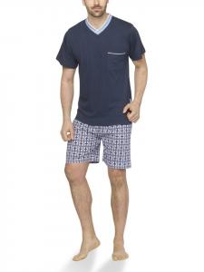 Ночное белье Moonline, цвет navy/hell blau/bordeaux