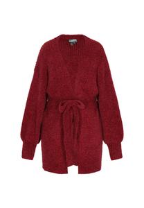 Кардиган оверсайз DreiMaster Vintage, бургундия