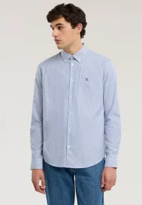 Рубашка на пуговицах, простая в уходе. Trussardi, Blue Amalfi